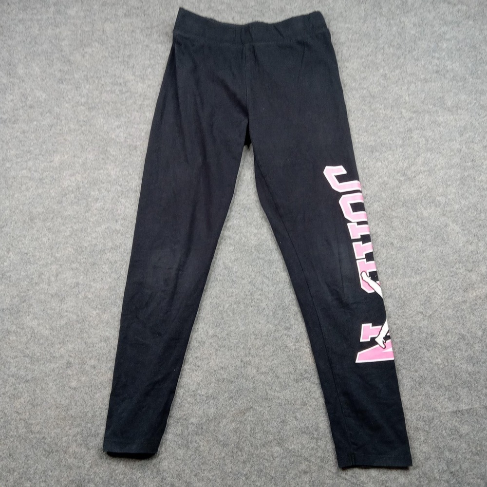 Jordan Pants Girls XL Black Pink Leggings Jumpman Logo Graphic Athletic Stretch